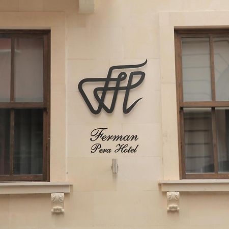 Ferman Pera Hotel Estambul Exterior foto